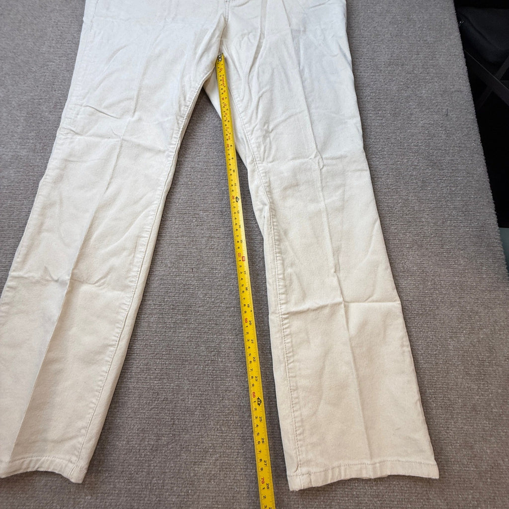 MSRP $44 St. John's Bay Womens 16 Birch Mid Rise Straight Corduroy Pants