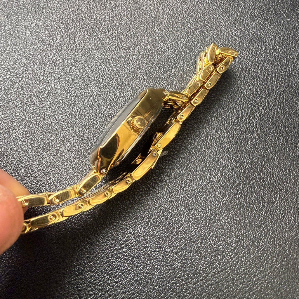 Armitron Women's 75/5195GP Diamond Accented Gold Tone Bracelet Watch New Batter