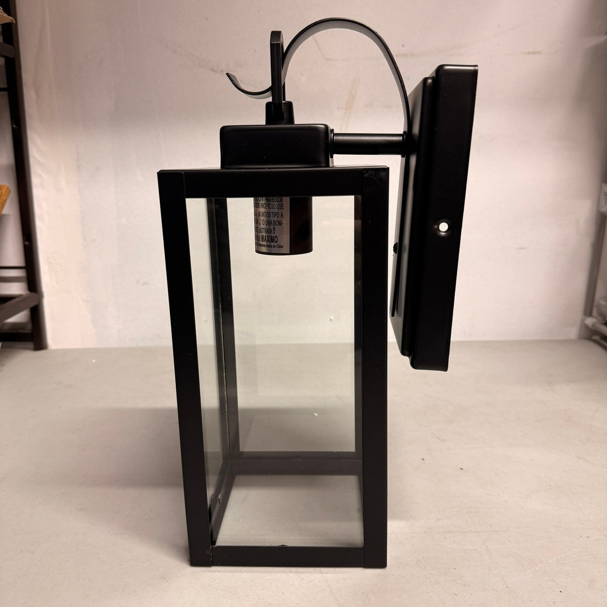 Pia Ricco 1-Light Outdoor Wall Lights, Matte Black Exterior Light Fixtures
