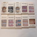 Lot of 10 Pack of 24 New False Press On Nails Assorted Designs and Colors №N2