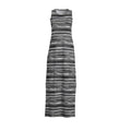 Lands' End Women's S LONG Sleeveless Swim Cover-up Cotton Jersey Maxi Dress Bl