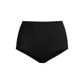 Lands' End Womens XS LONG Tummy Control High Waisted Tugless Bikini Swim Bottoms