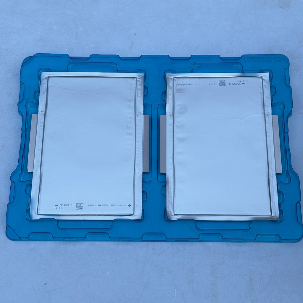 Pack of 2 Enerdel (EnerTech) NMC Lithium Ion 25Ah / 92.5Wh 3.7V Prismatic Pouch